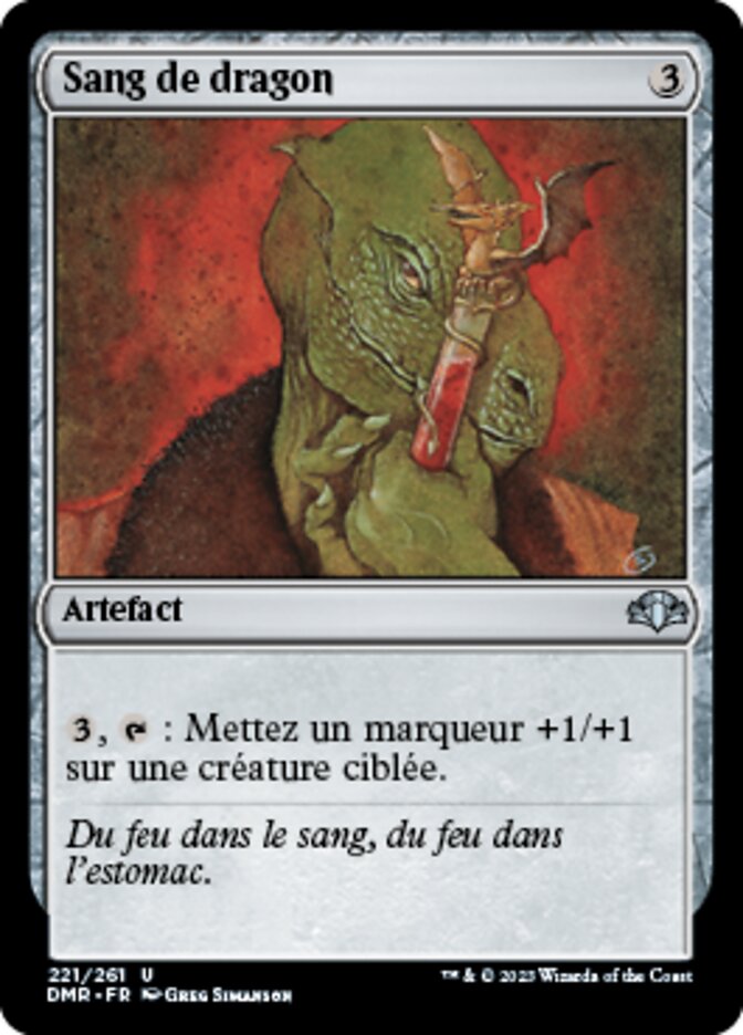 image Sang de dragon