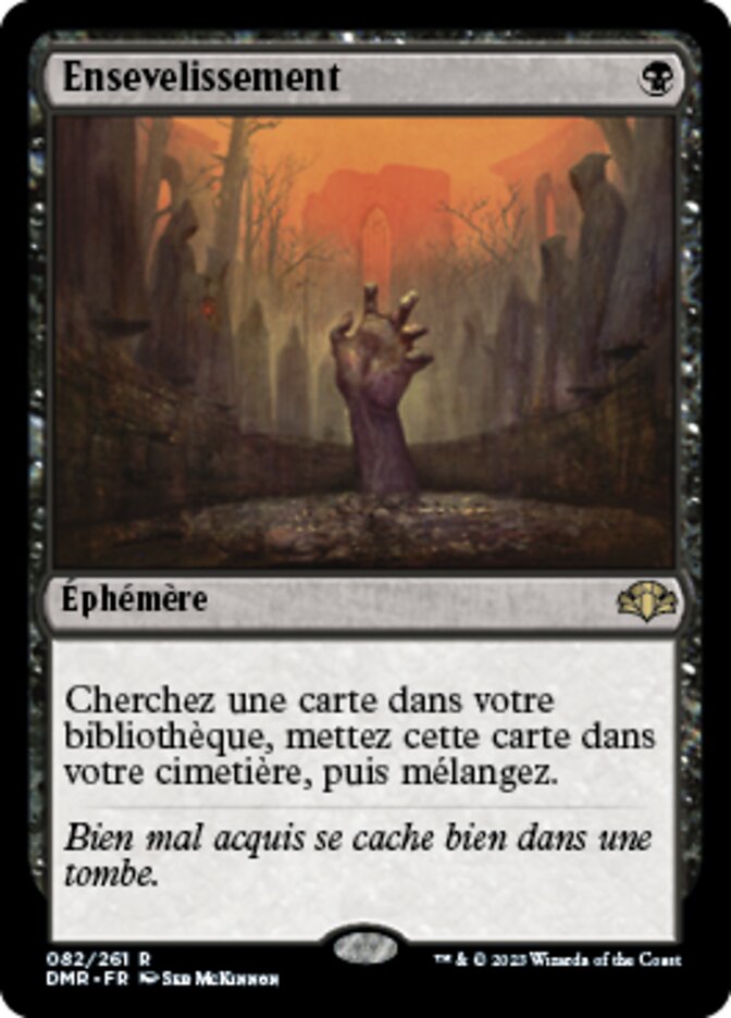 image Ensevelissement