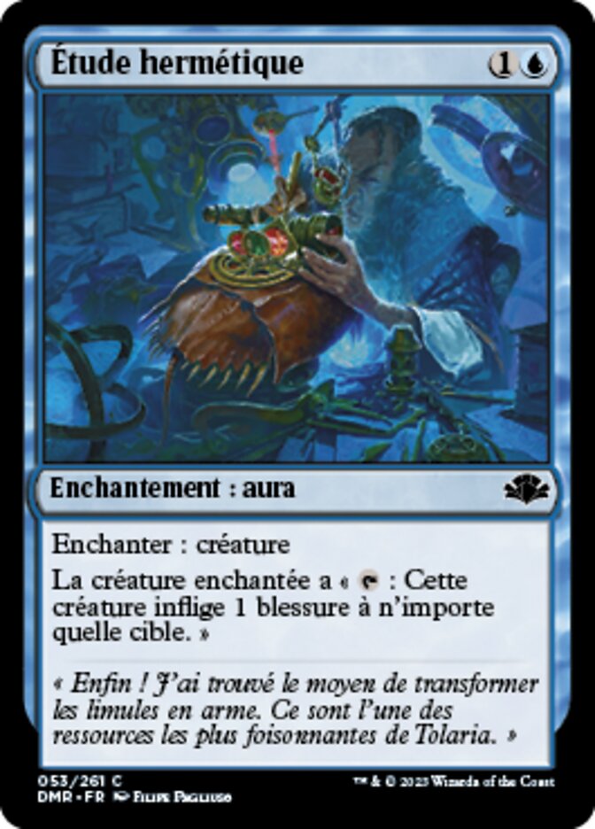 image Étude hermétique