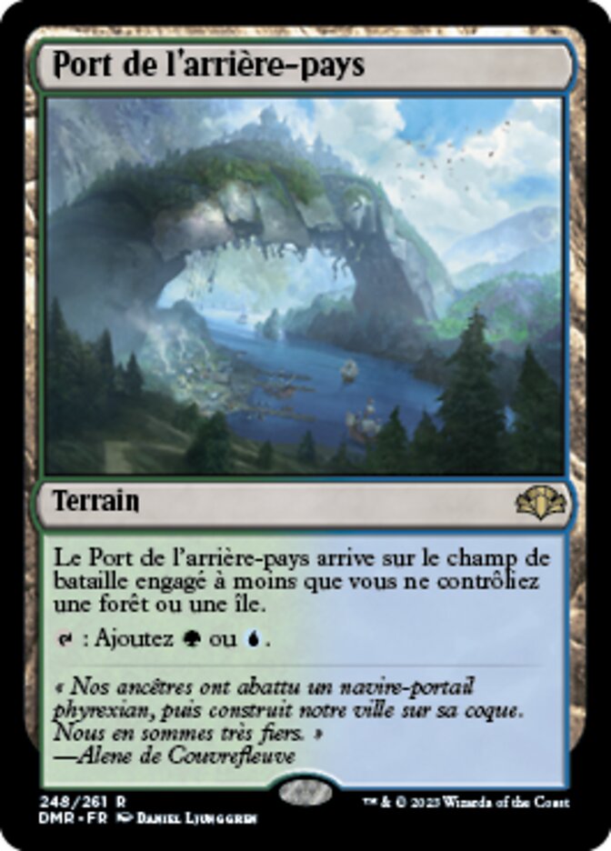 image Port de l'arrière-pays