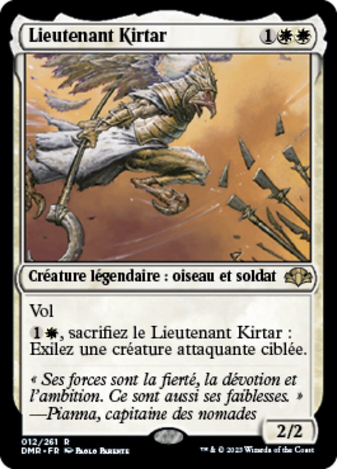 image Lieutenant Kirtar
