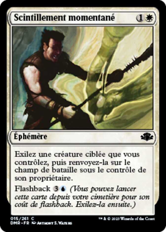 image Scintillement momentané