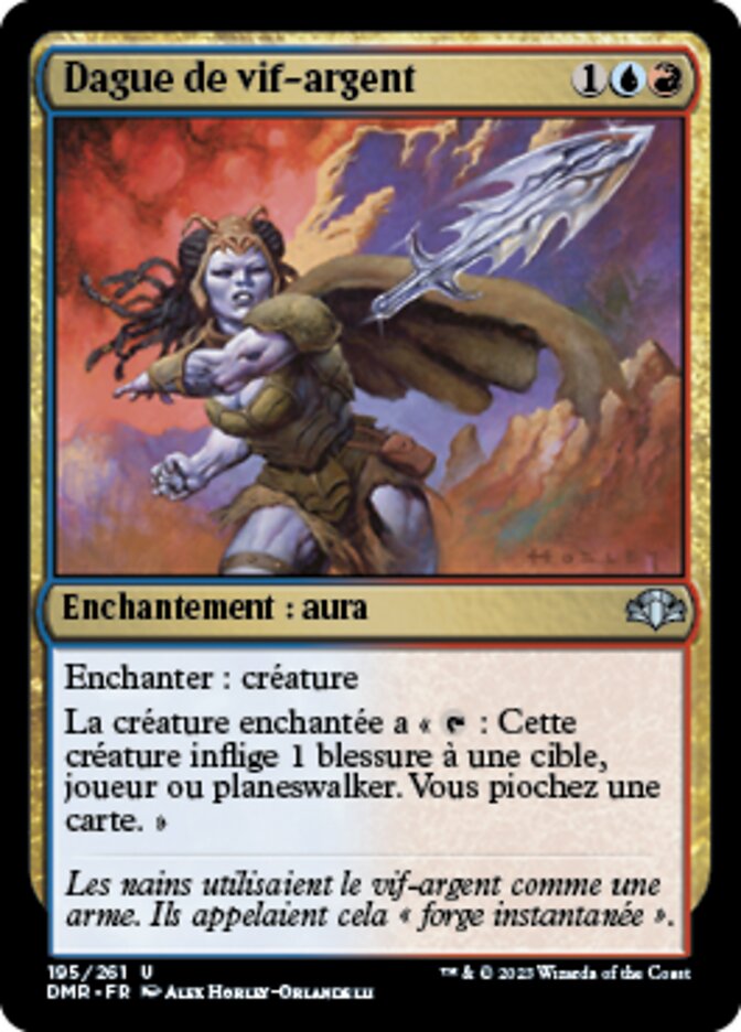 image Dague de vif-argent