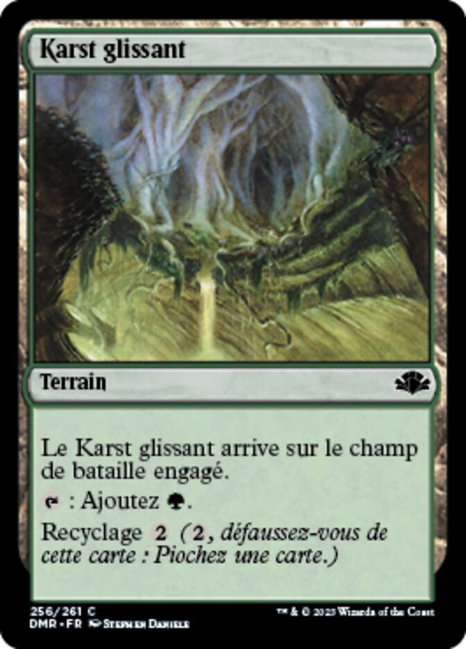 image Karst glissant