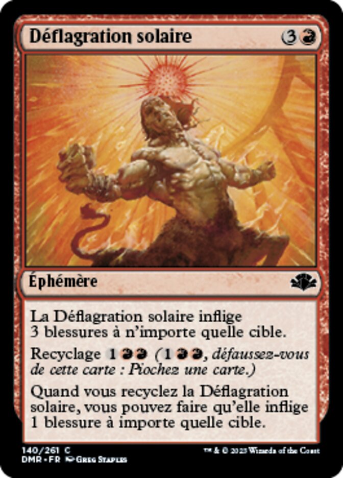 image Déflagration solaire