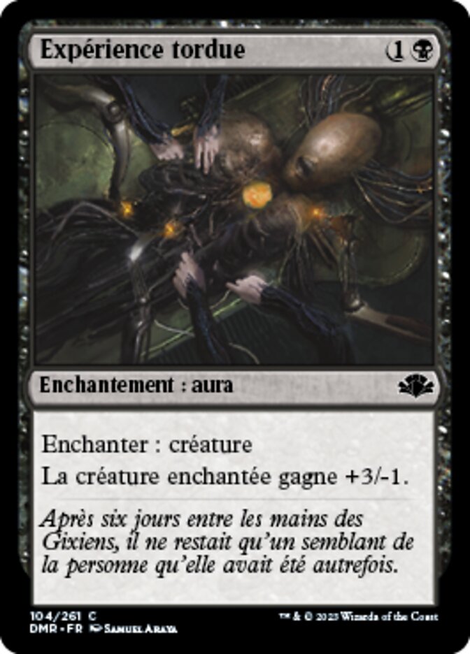 image Expérience tordue