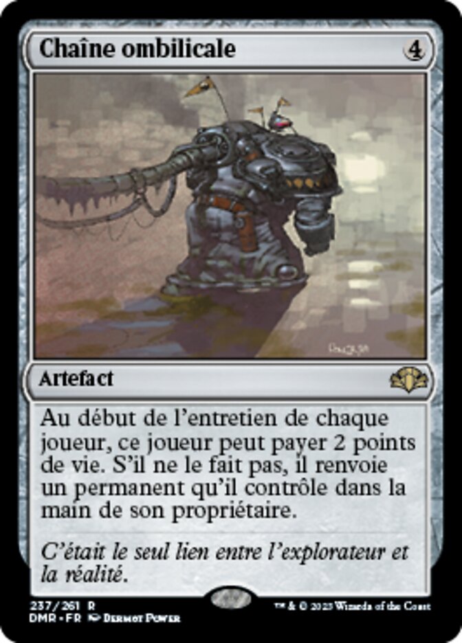 image Chaîne ombilicale