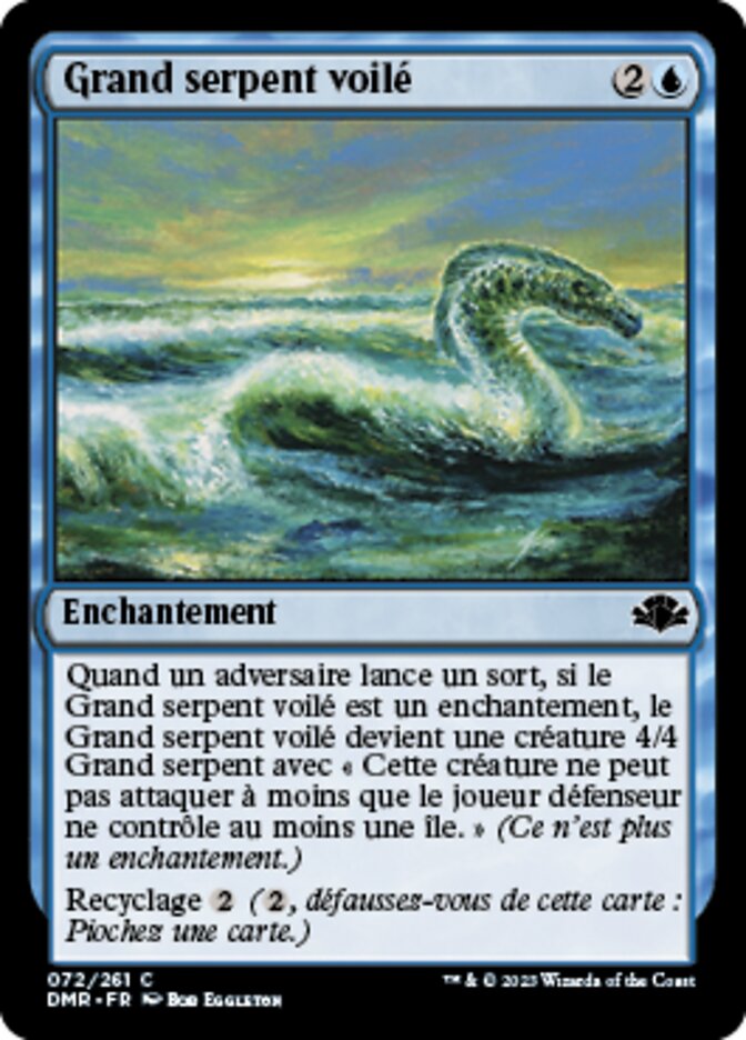 image Grand serpent voilé