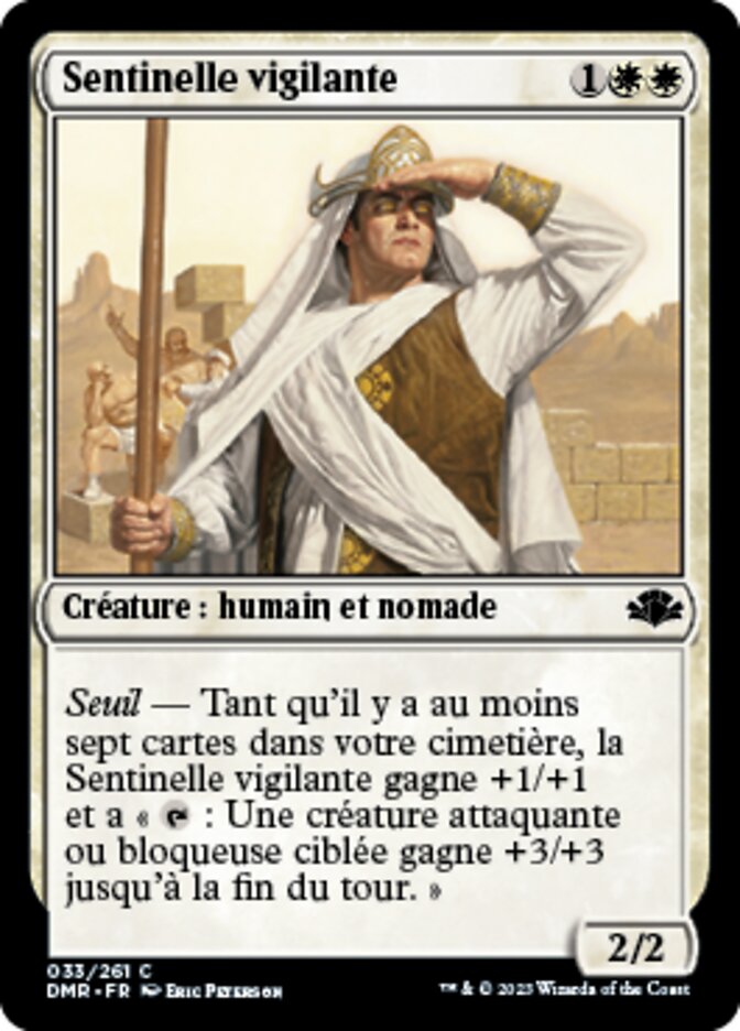 image Sentinelle vigilante