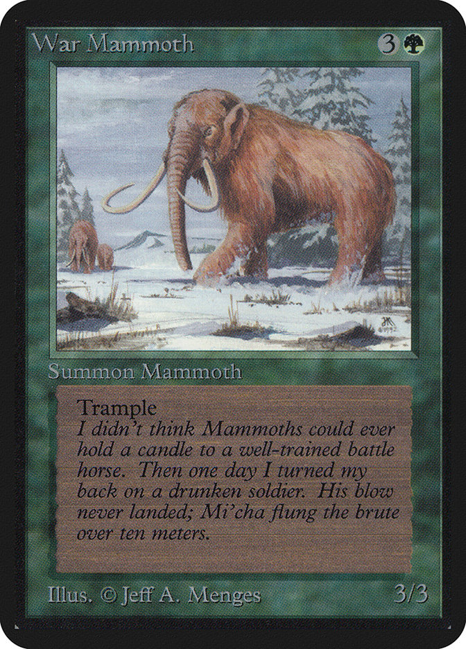 image War Mammoth