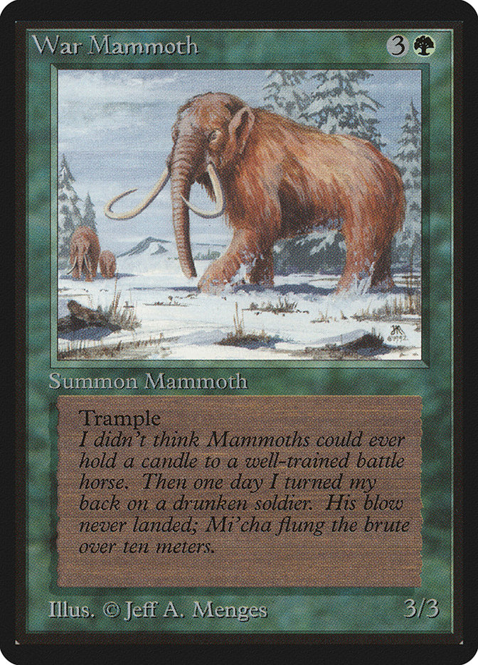 image War Mammoth