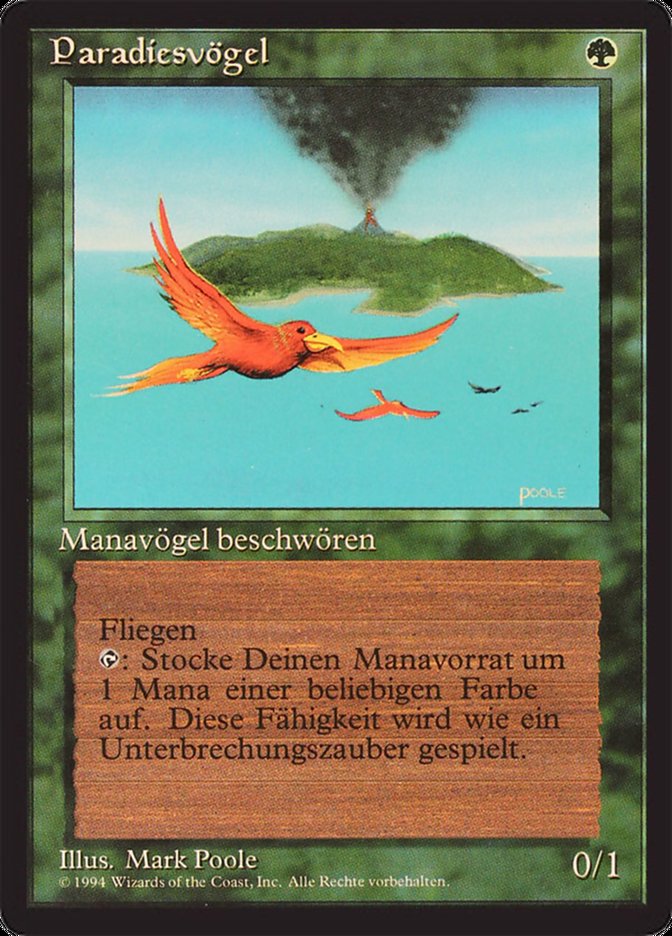 Paradiesvögel