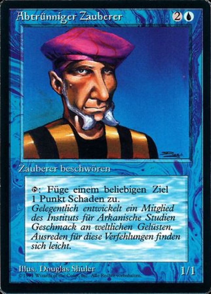 Abtrünniger Zauberer