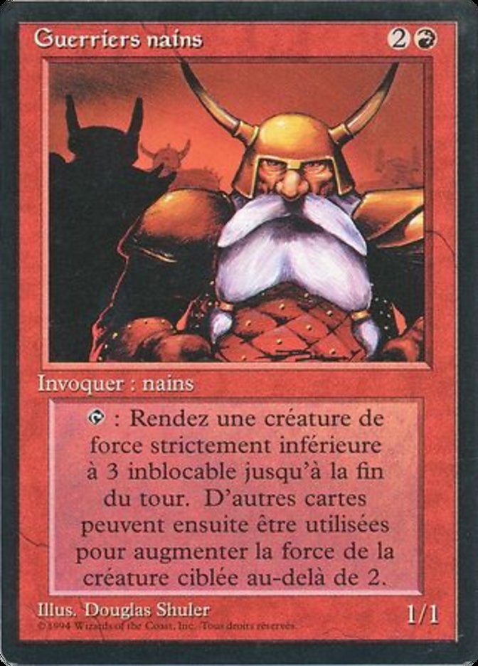 image Guerriers nains