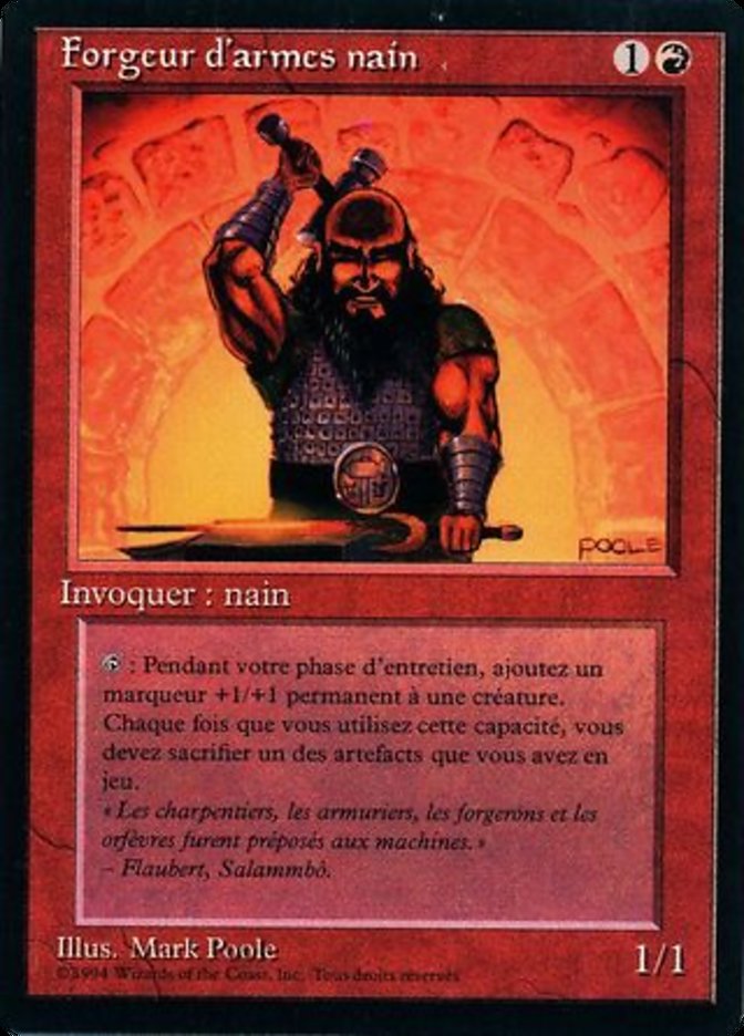 image Forgeur d'armes nain