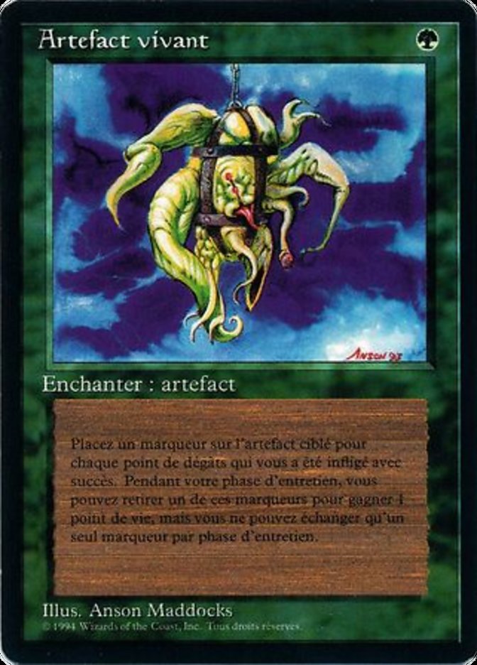 image Artefact vivant