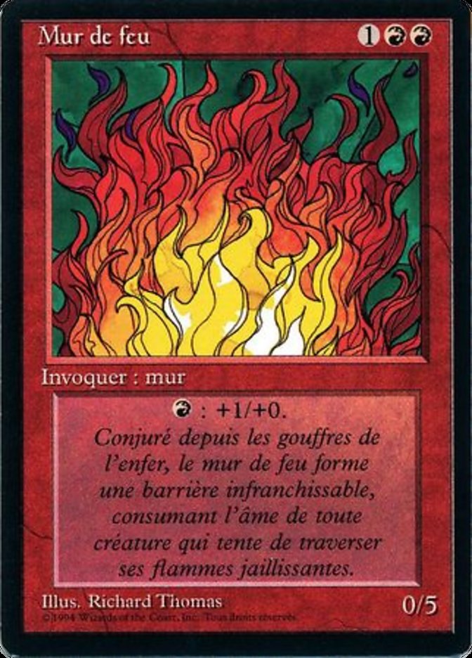 image Mur de feu