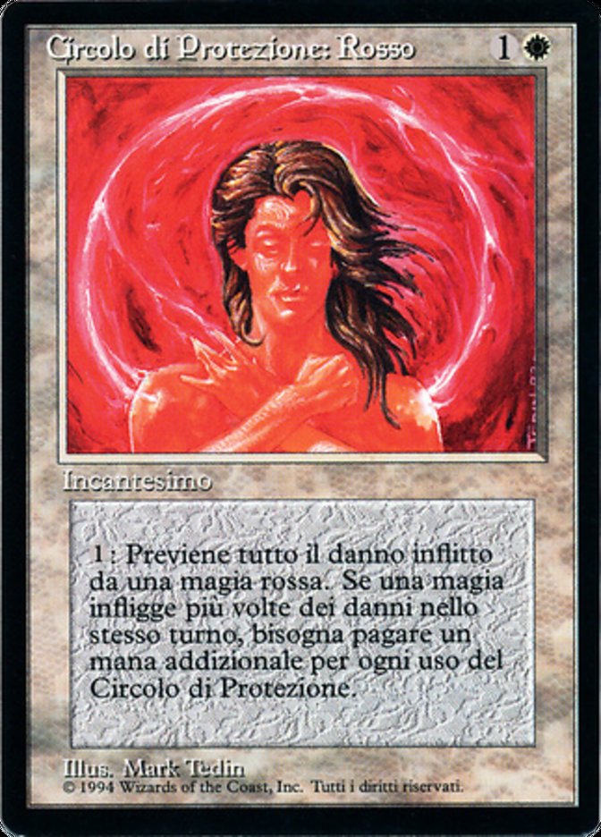 Circolo di Protezione: Rosso