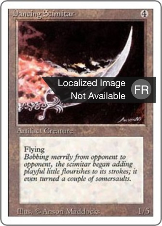 image Cimeterre dansant