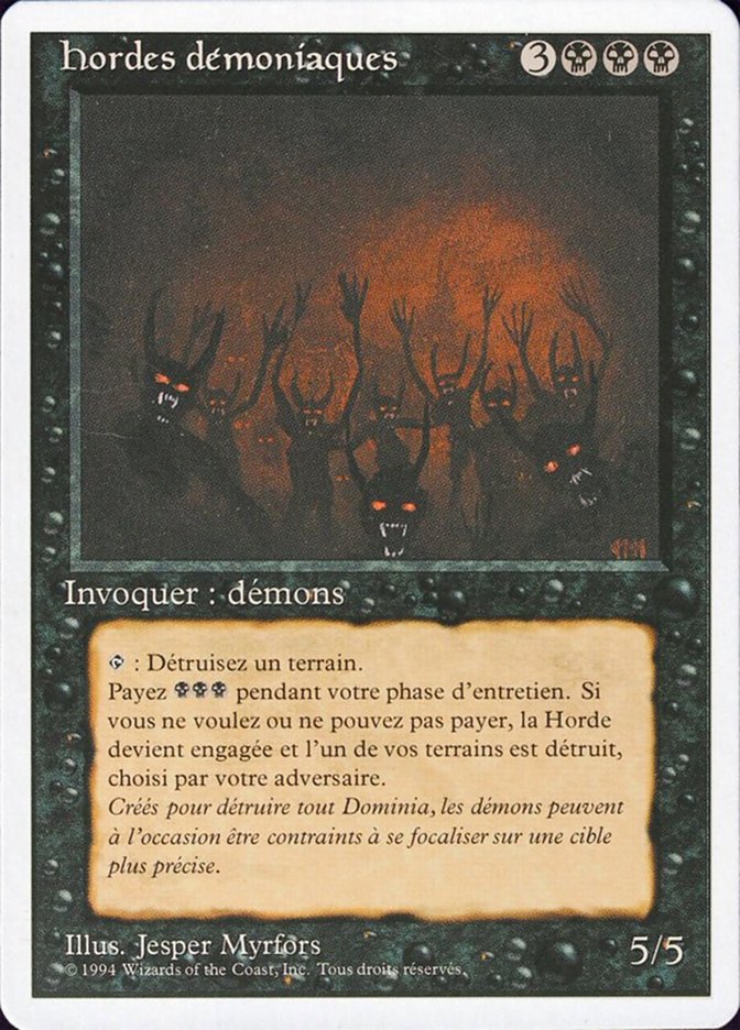 image Hordes démoniaques