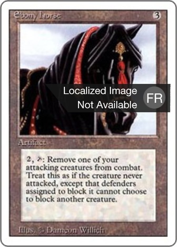 image Cheval d'ébène