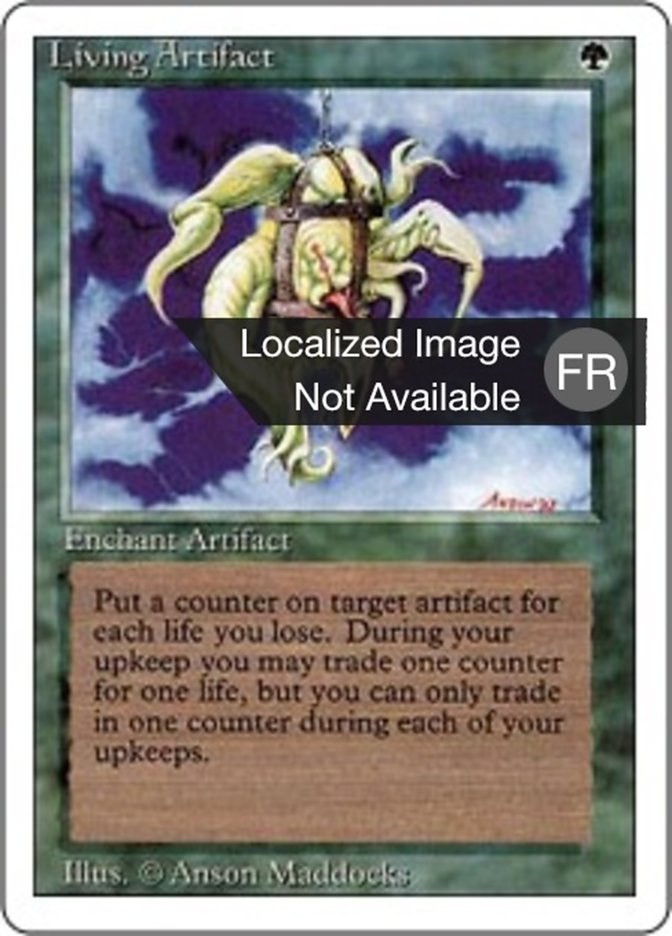 image Artefact vivant