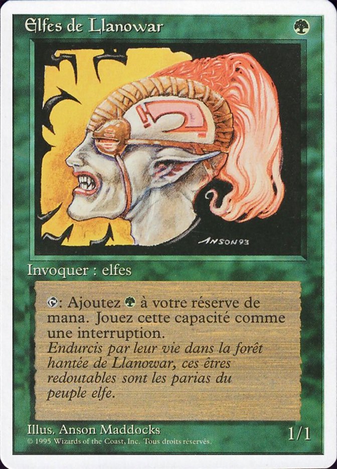 image Elfes de Llanowar