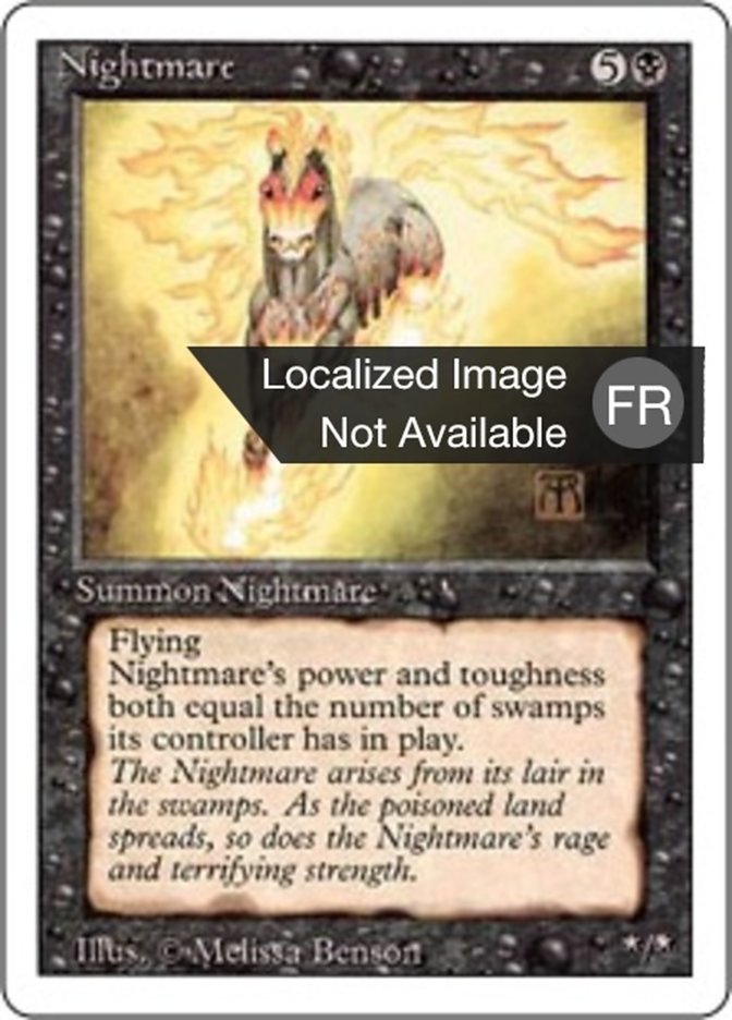 image Cheval de cauchemar