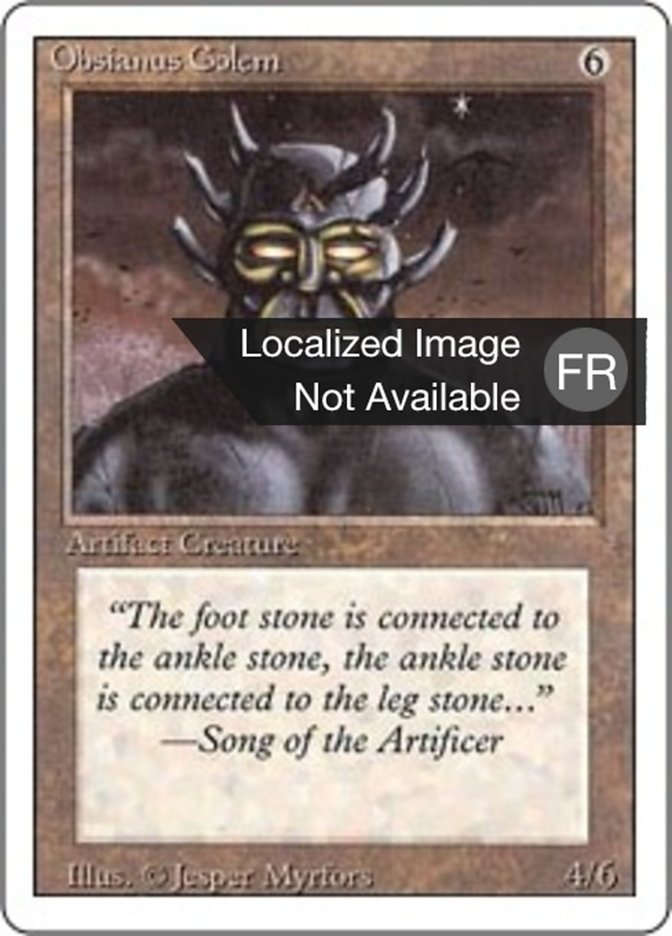 image Golem d'obsianite