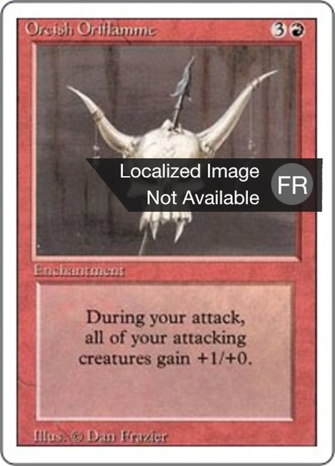 image Oriflamme orque