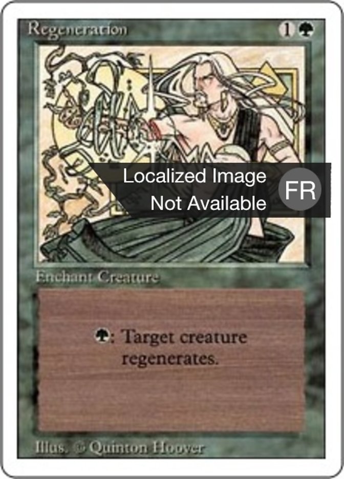 image Régénération