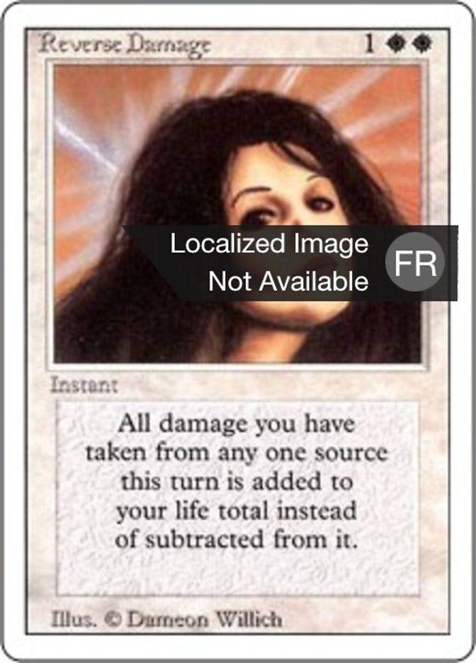 image Inversion des dégâts