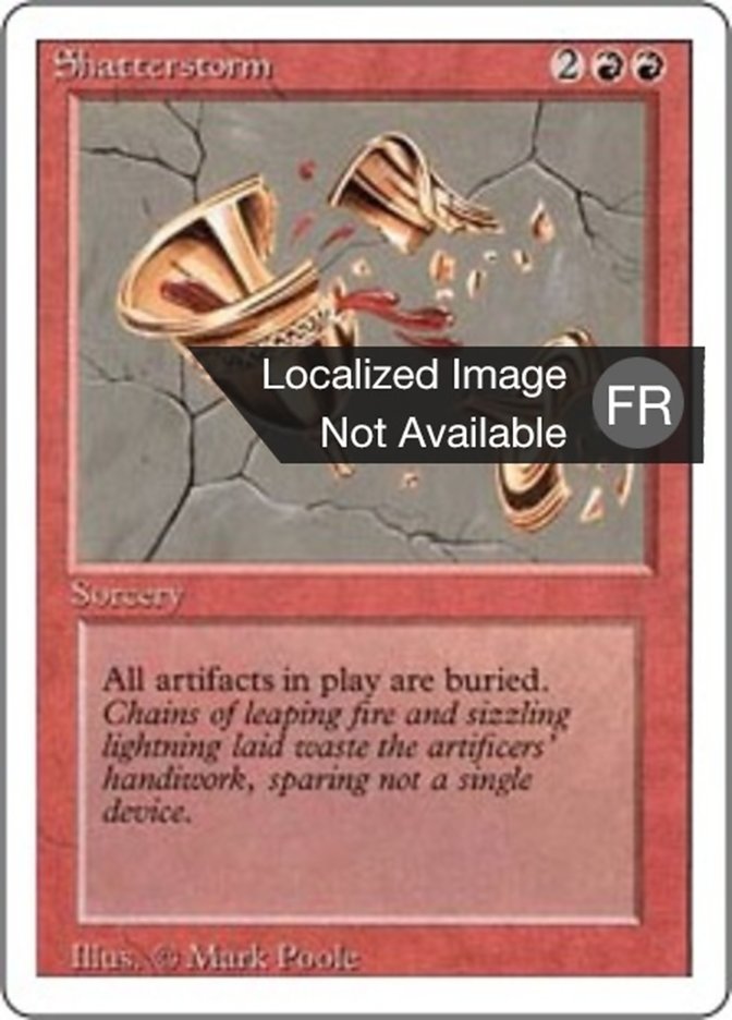 image Tempête fracassante