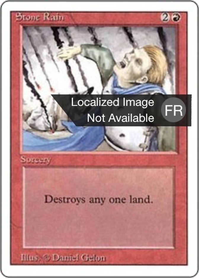 image Pluie de pierres