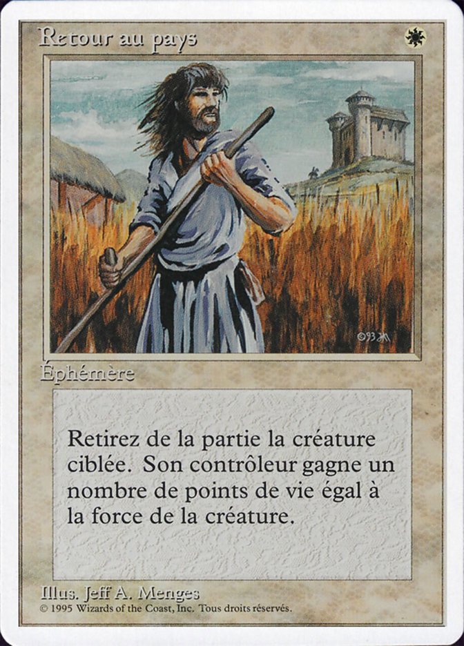 image Retour au pays