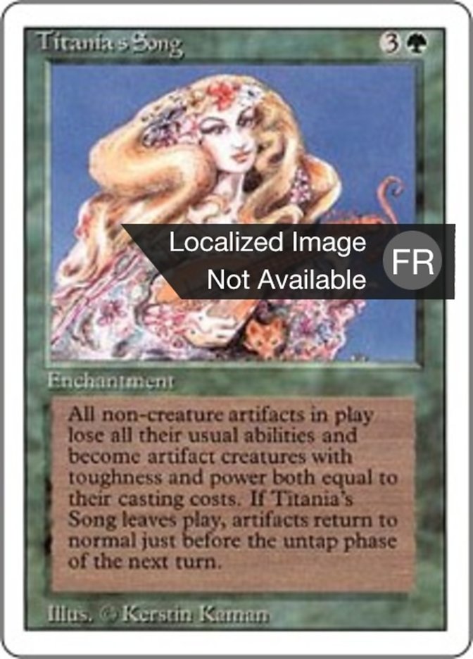 image Chanson de Titania