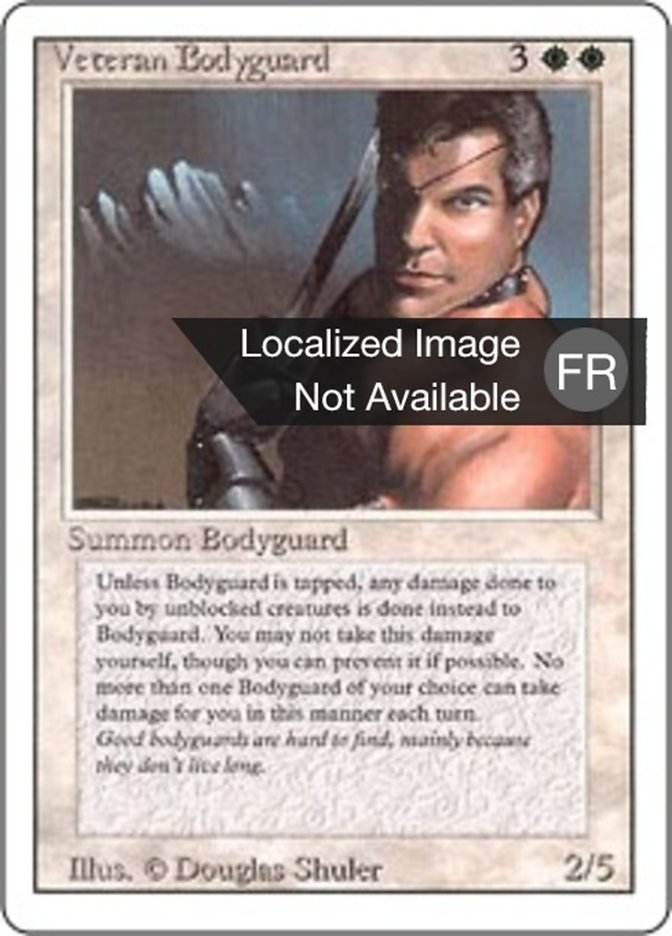 image Garde du corps émérite