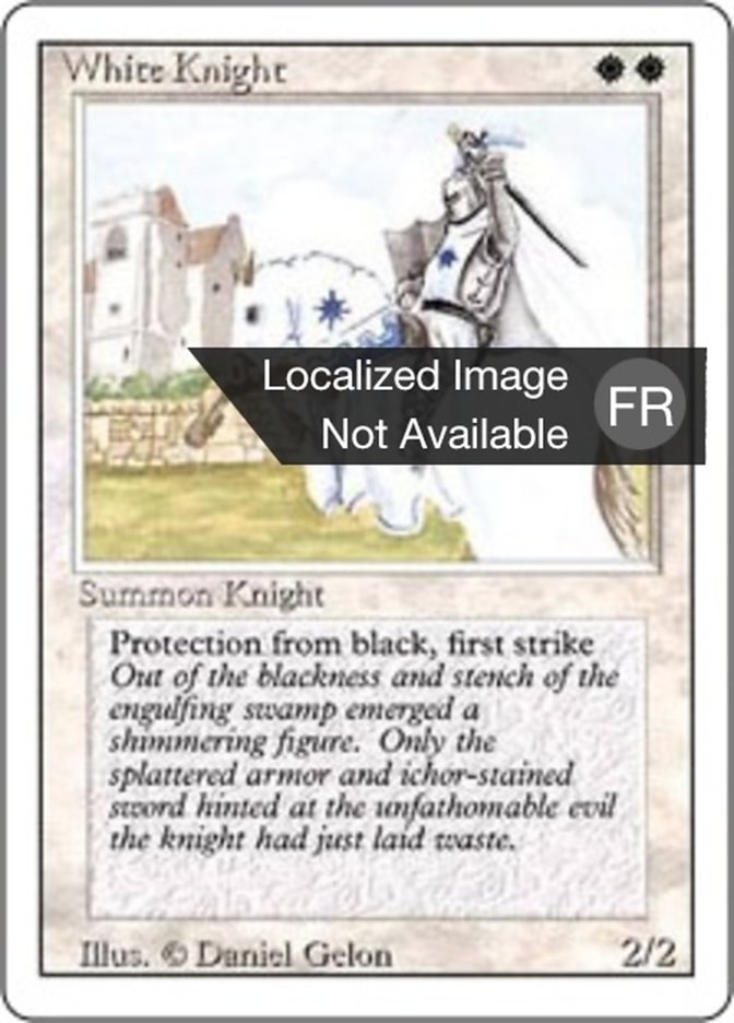 image Chevalier blanc