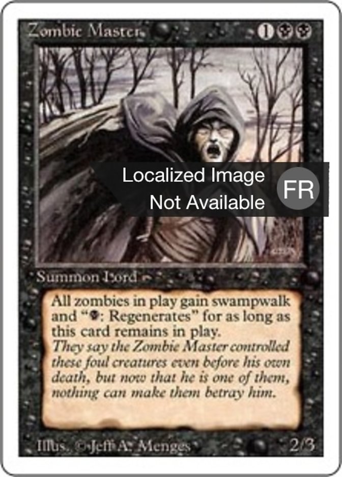 image Maître des zombies