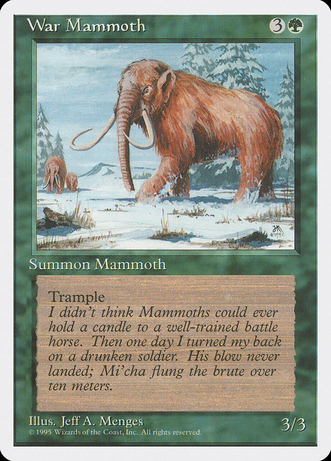 image War Mammoth