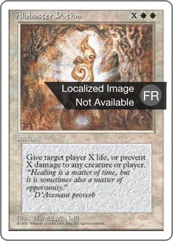 image Potion d'albâtre