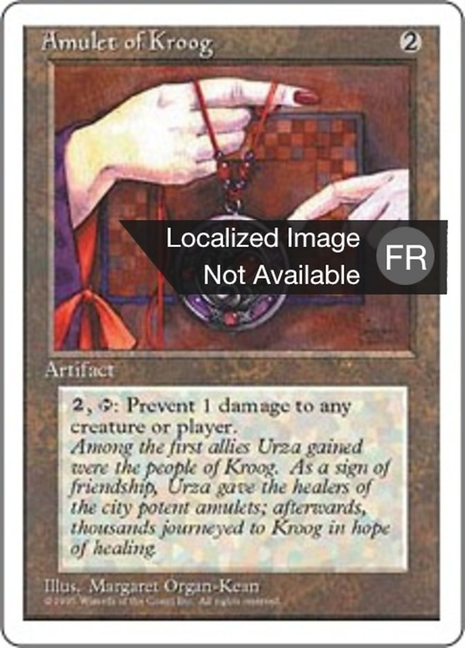 image Amulette de Kroog