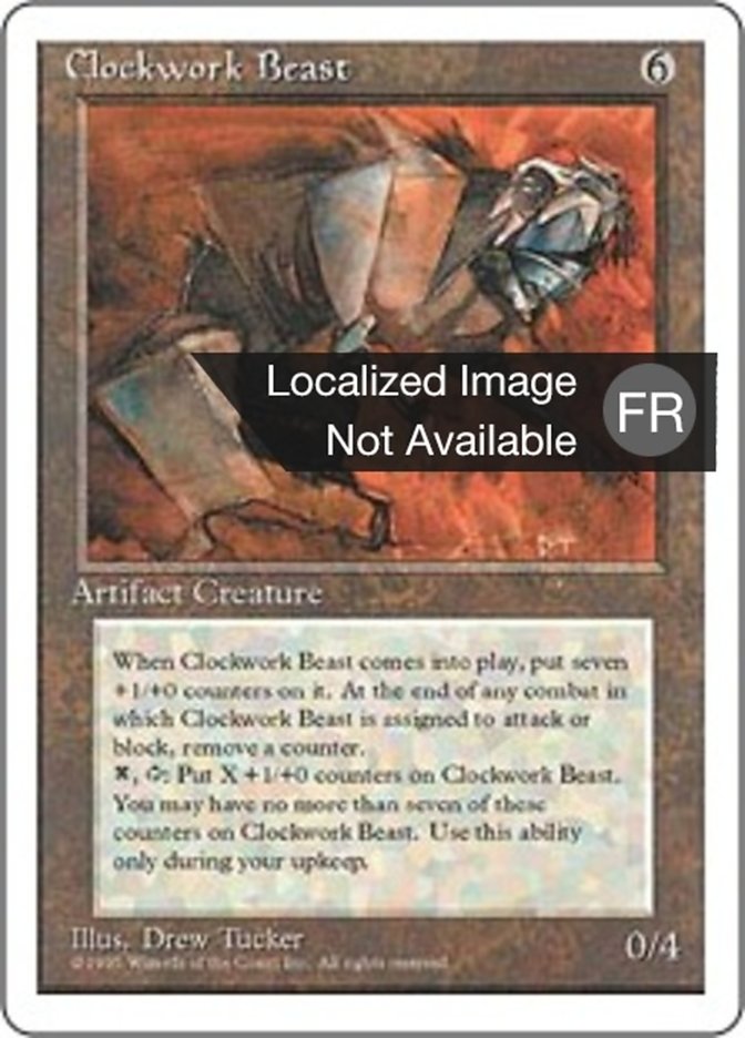 image Bête mécanique