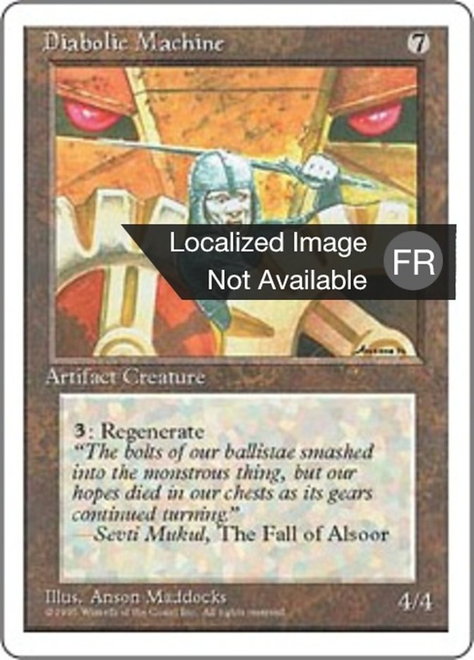 image Machine diabolique