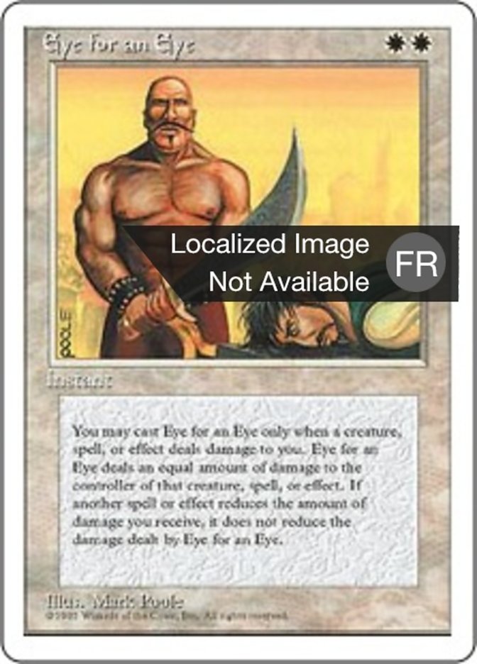 image OEil pour OEil