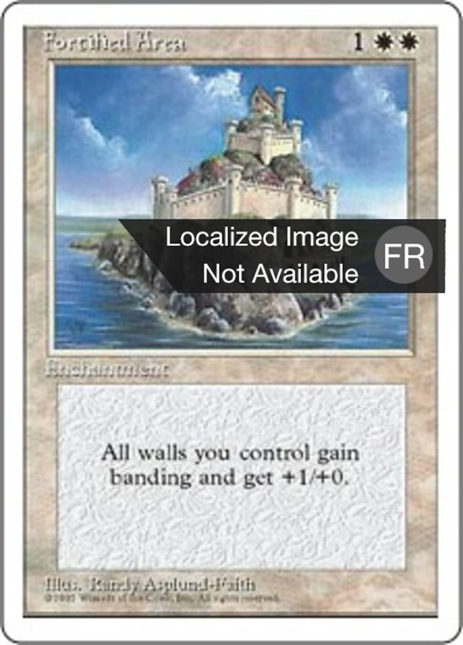 image Aire fortifiée