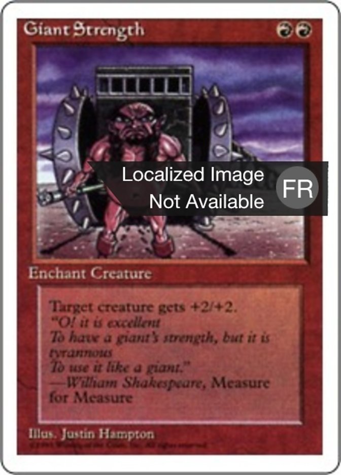 image Force de géant