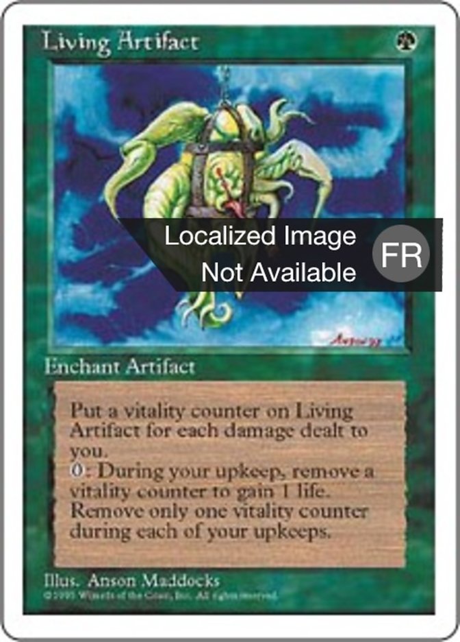 image Artefact vivant