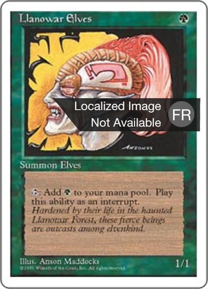 image Elfes de Llanowar