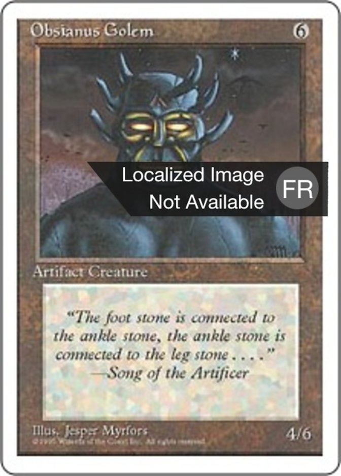 image Golem d'obsianite